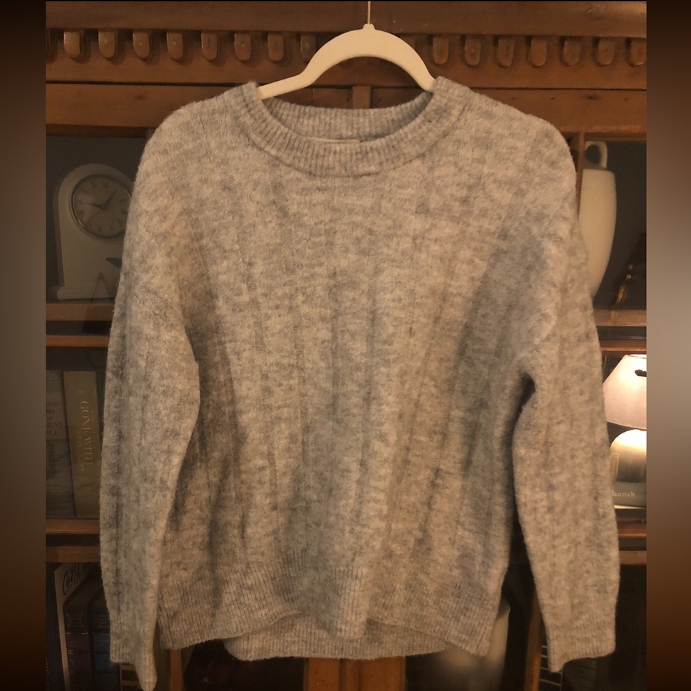 Comfy gray sweater